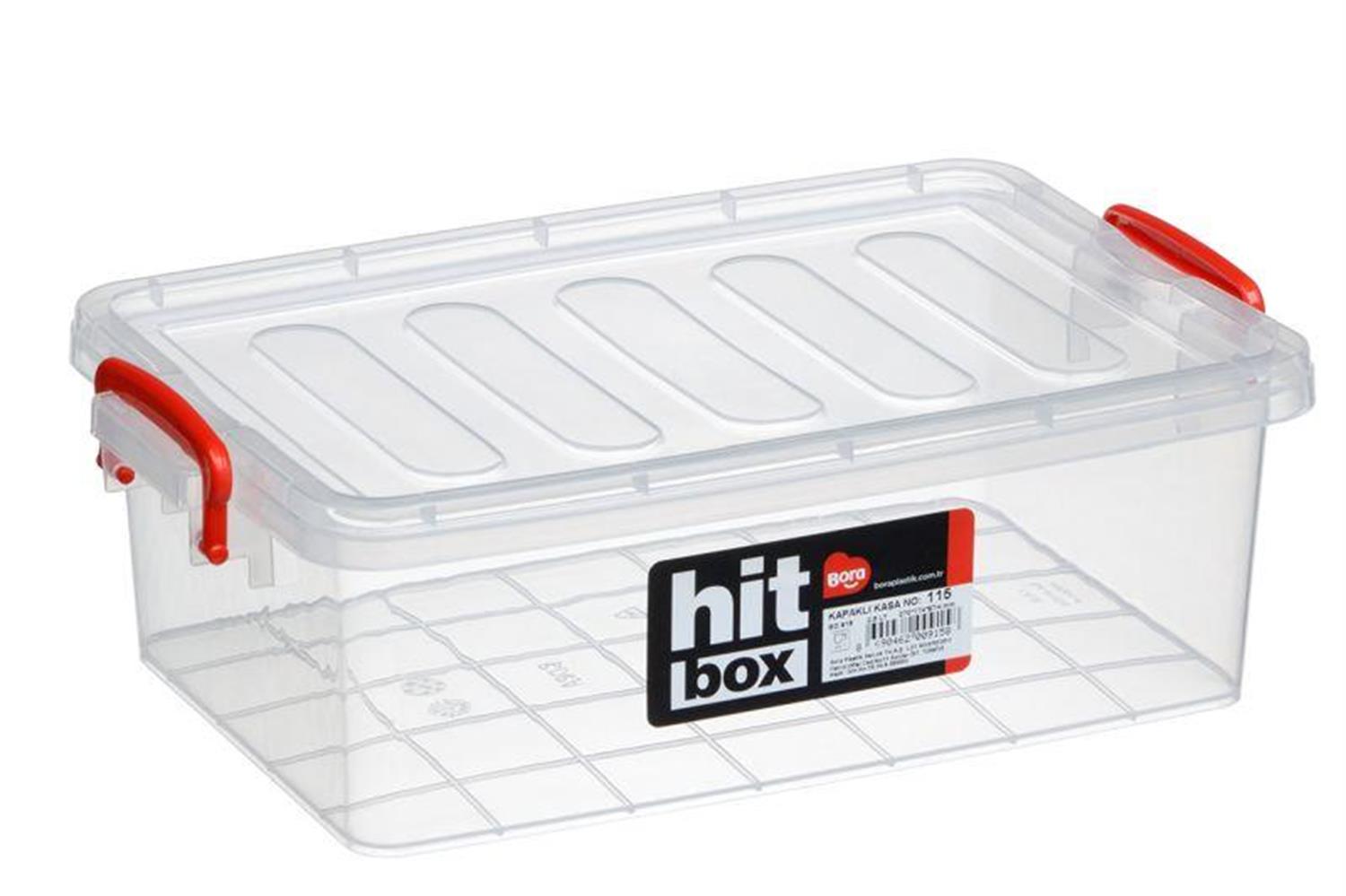 Hit Box Gıdaya Uygun Kapaklı Kasa No:915 - 2,5 Lt BO915