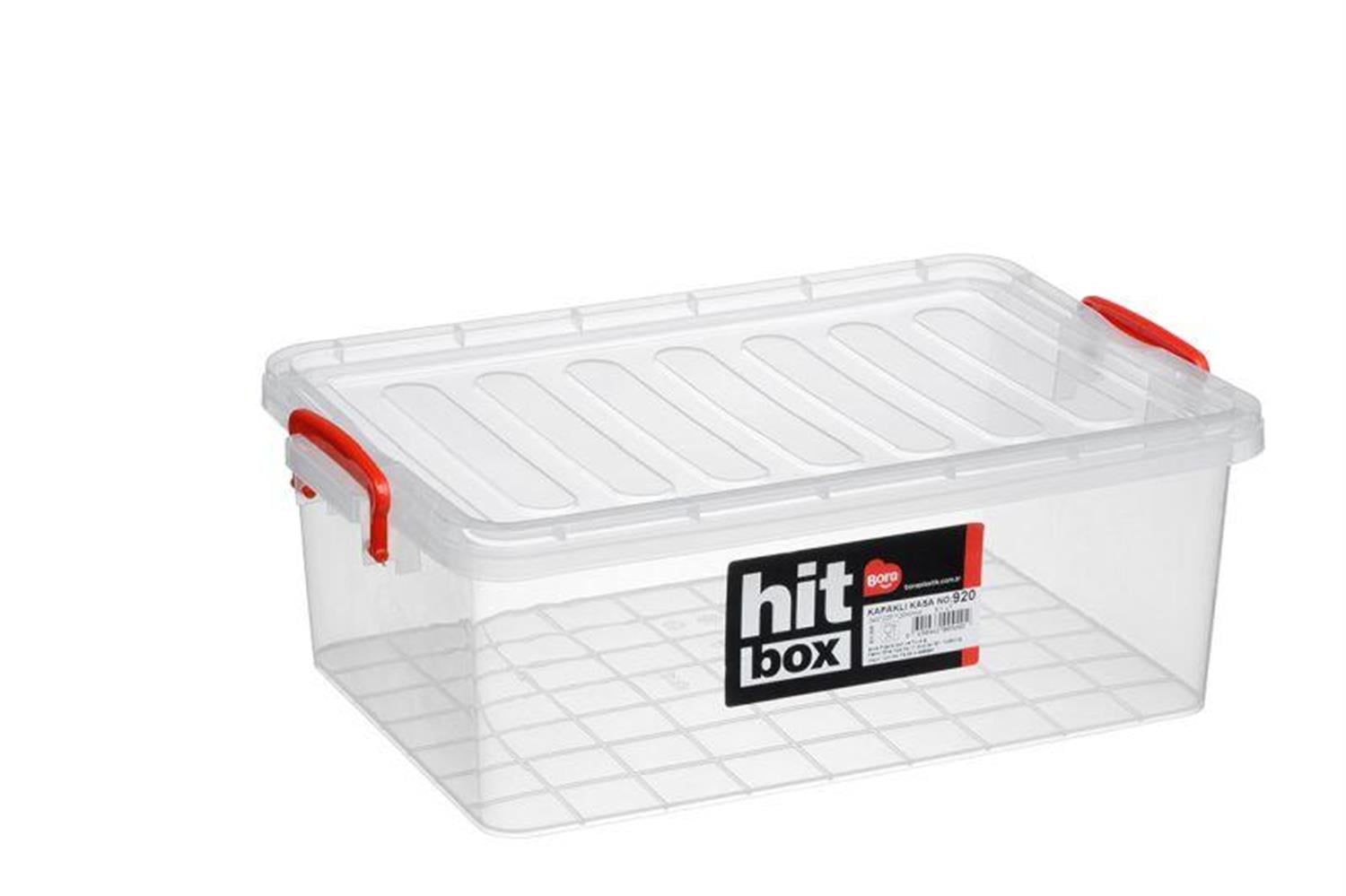 Hit Box Gıdaya Uygun Kapaklı Kasa No:920 - 6,1 Lt BO920
