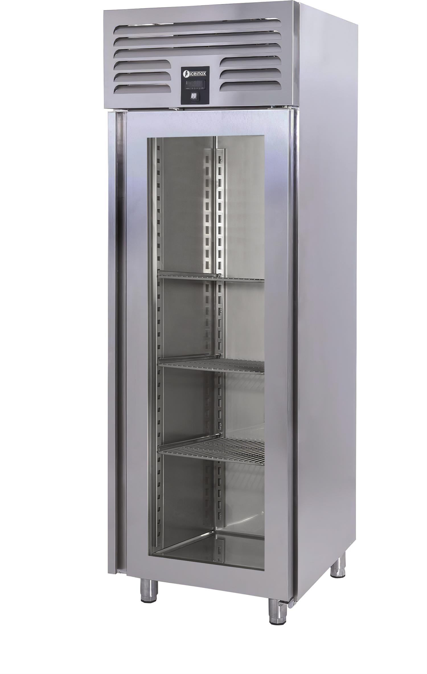 İceinox Dik Tip Snack Derin Dondurucu 1 Cam Kapılı