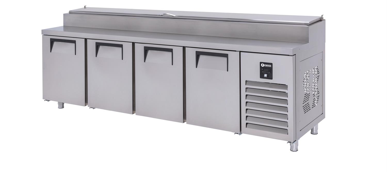 İceinox Make Up Buzdolabı - 4 Kapılı - Kısa