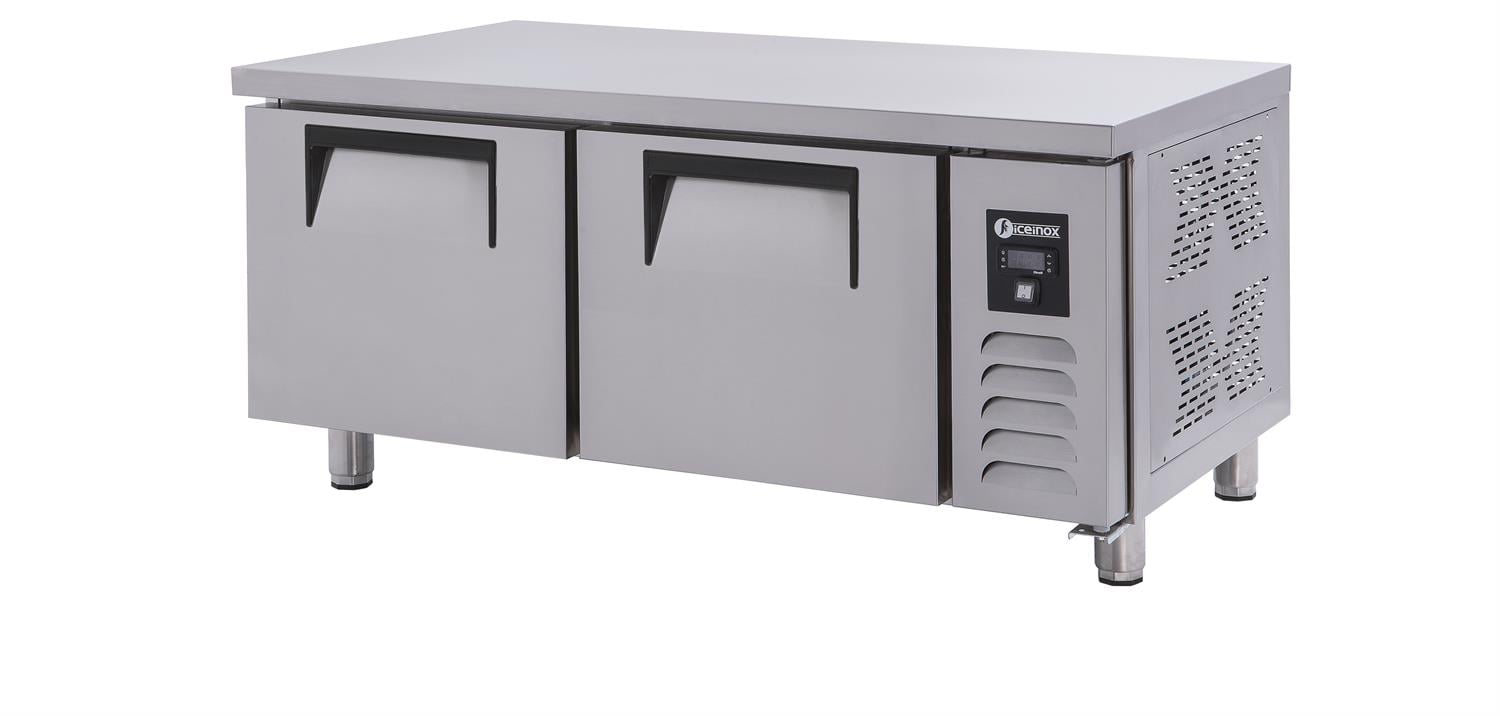 İceinox Pişirici Altı Snack Buzdolabı - 2 Kapılı - Kısa Model 304 Kalite
