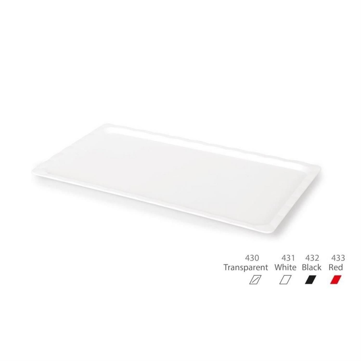 Kırılmaz Tepsı Seffaf 10X30 Cm