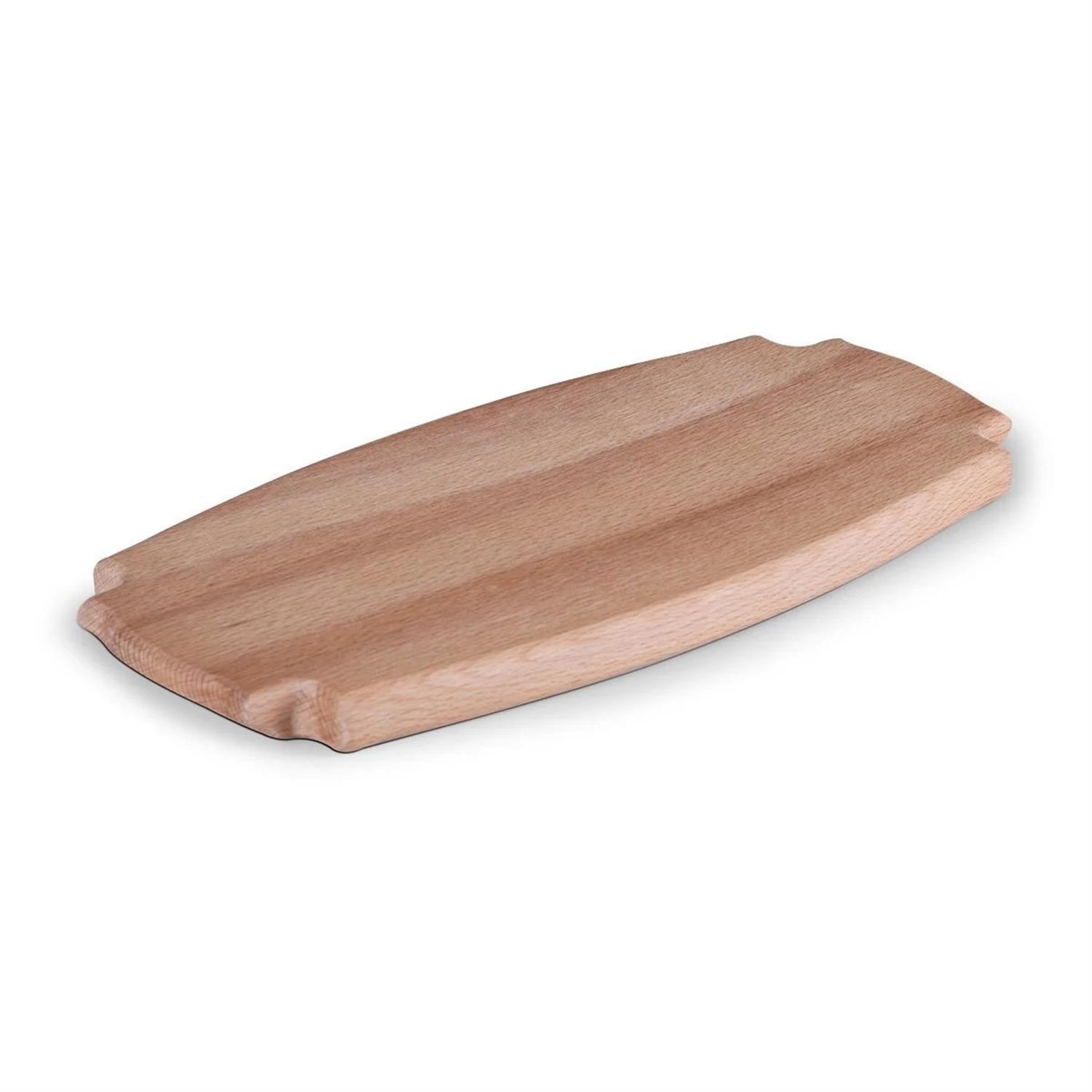 Klasık Peynır Sunumluk 16X35 Cm (Kayın)