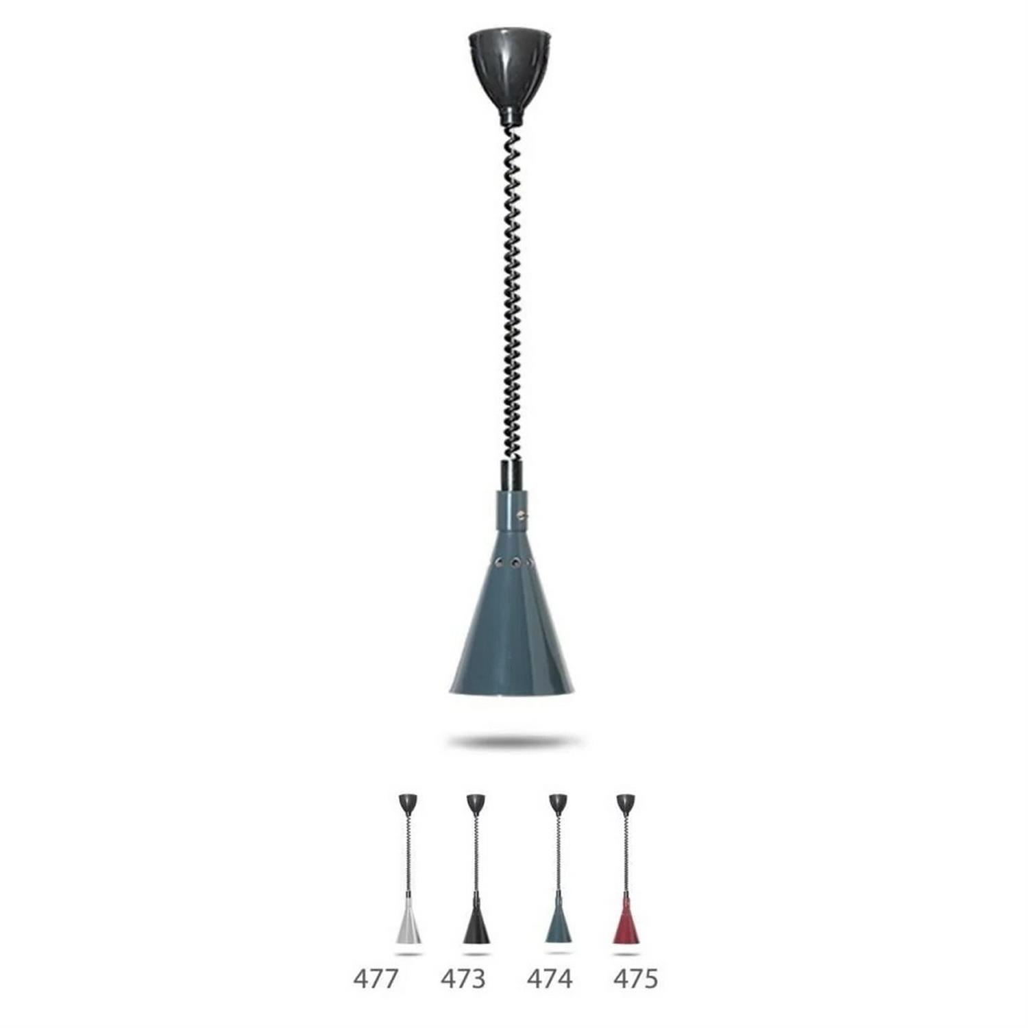 Konık Infrared Lamba Antrasıt 155X270 Mm