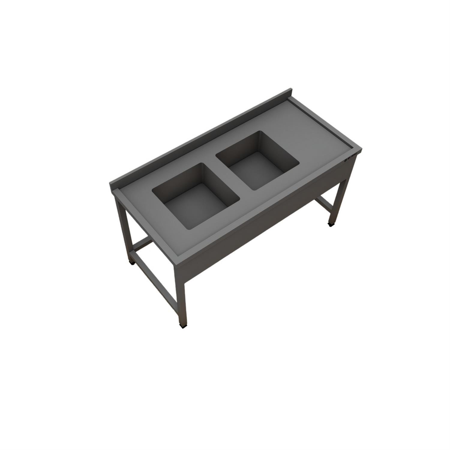 Krompres Çift Evyeli Dolap KÇEVD02