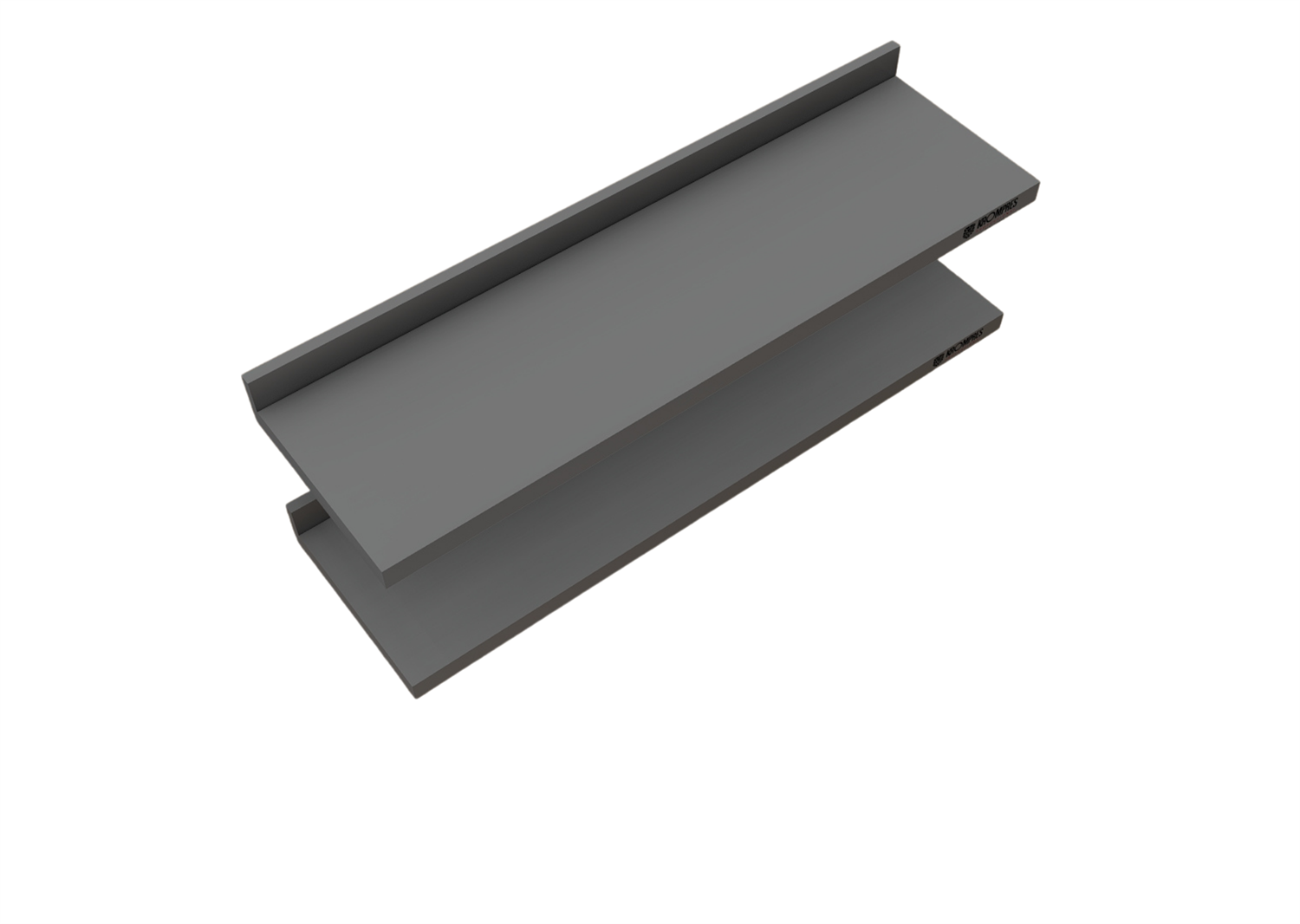 Krompres Wall Shelf- Double Row Kduvr02