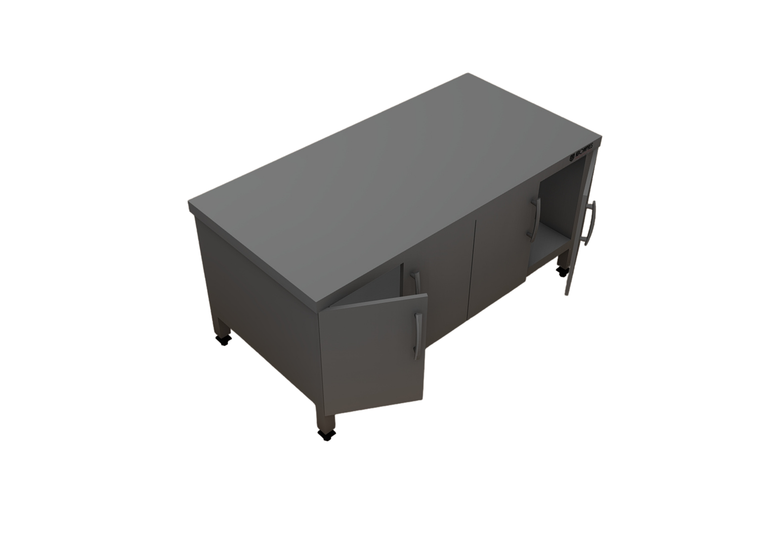 Krompres Set Altı Dolaplı Tezgah KSADT02