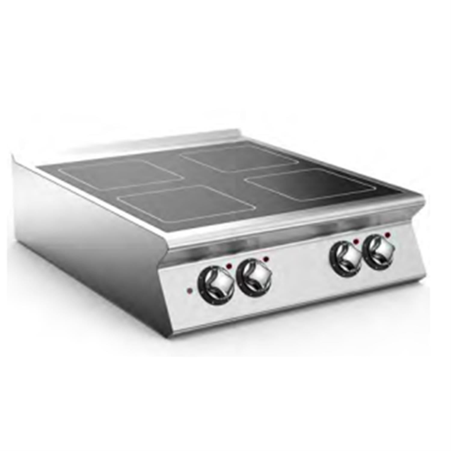 Mareno 4lü Cam Seramik Isıtmalı Ocak NV98E