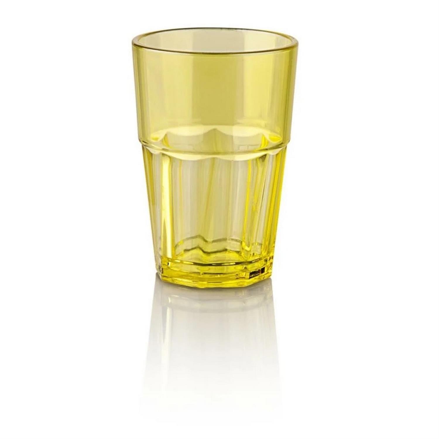 Polıkarbonat Bardak Sarı 300 Ml