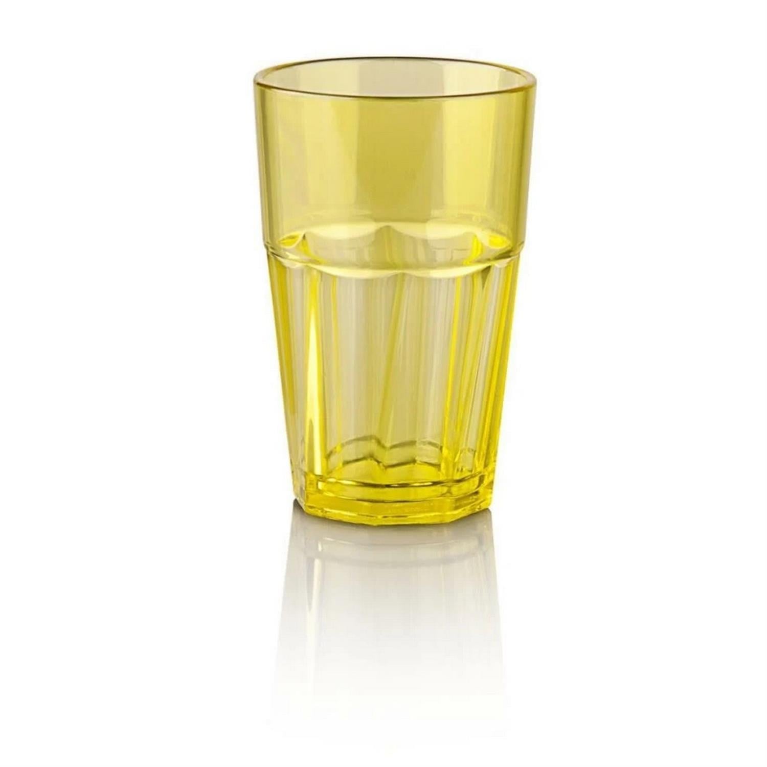 Polıkarbonat Bardak Sarı 400 Ml