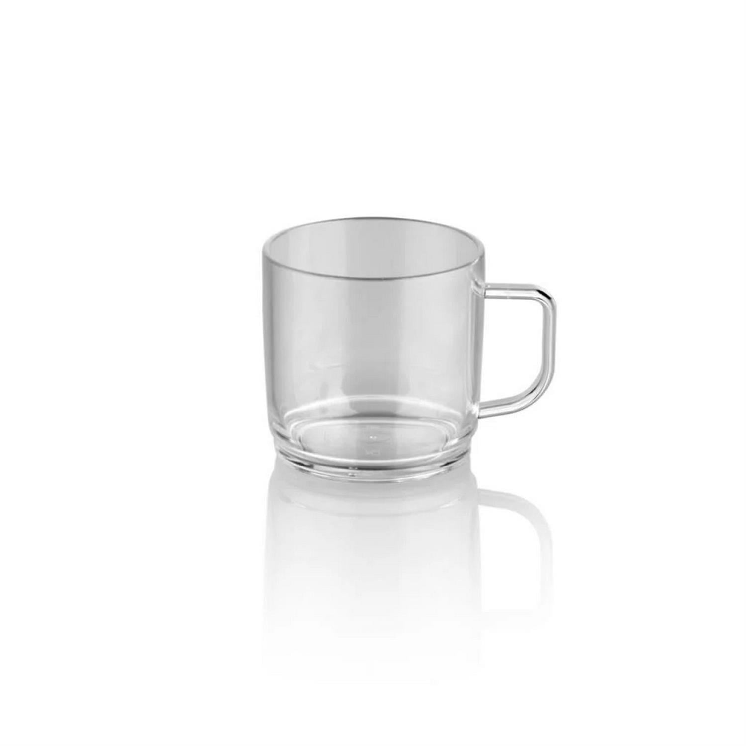 Polıkarbonat Cay/Kahve Kupası Seffaf