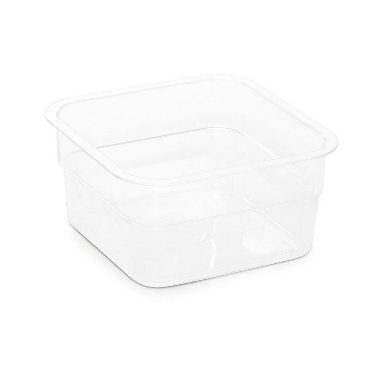 Polıkarbonat Olculu Saklama Kabı (Kapaklı)