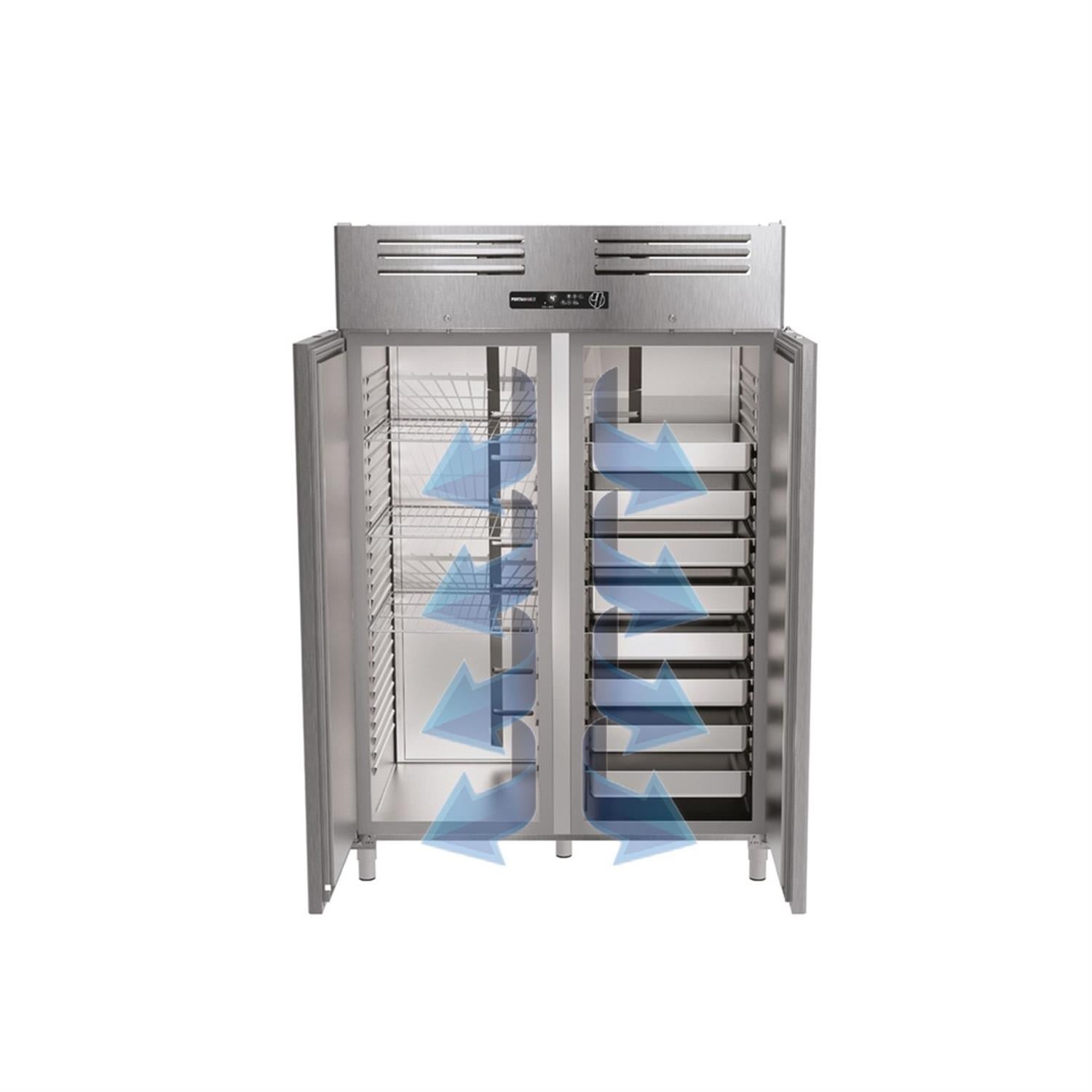 Portabianco DT-2NDGNE Dik Tip Mix İki Kapılı Buzdolabı