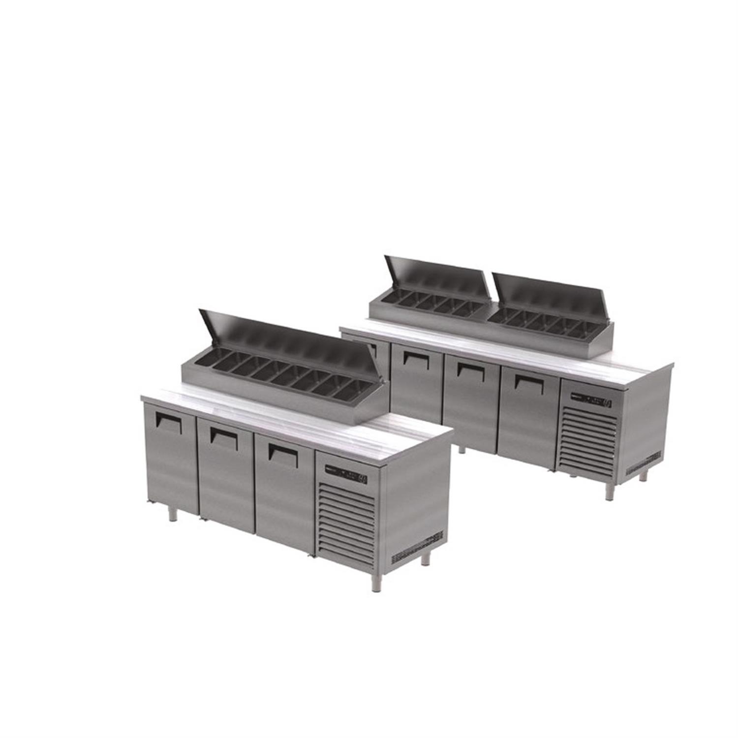 Portabianco SBTM-4N70  Mermer Tablalı Make-Up Buzdolabı