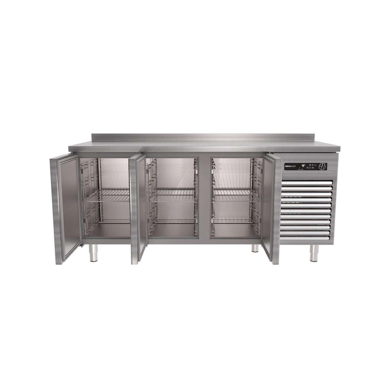 Portabianco TT- 3D70  Tezgah Tip Üç Kapılı Buzdolabı