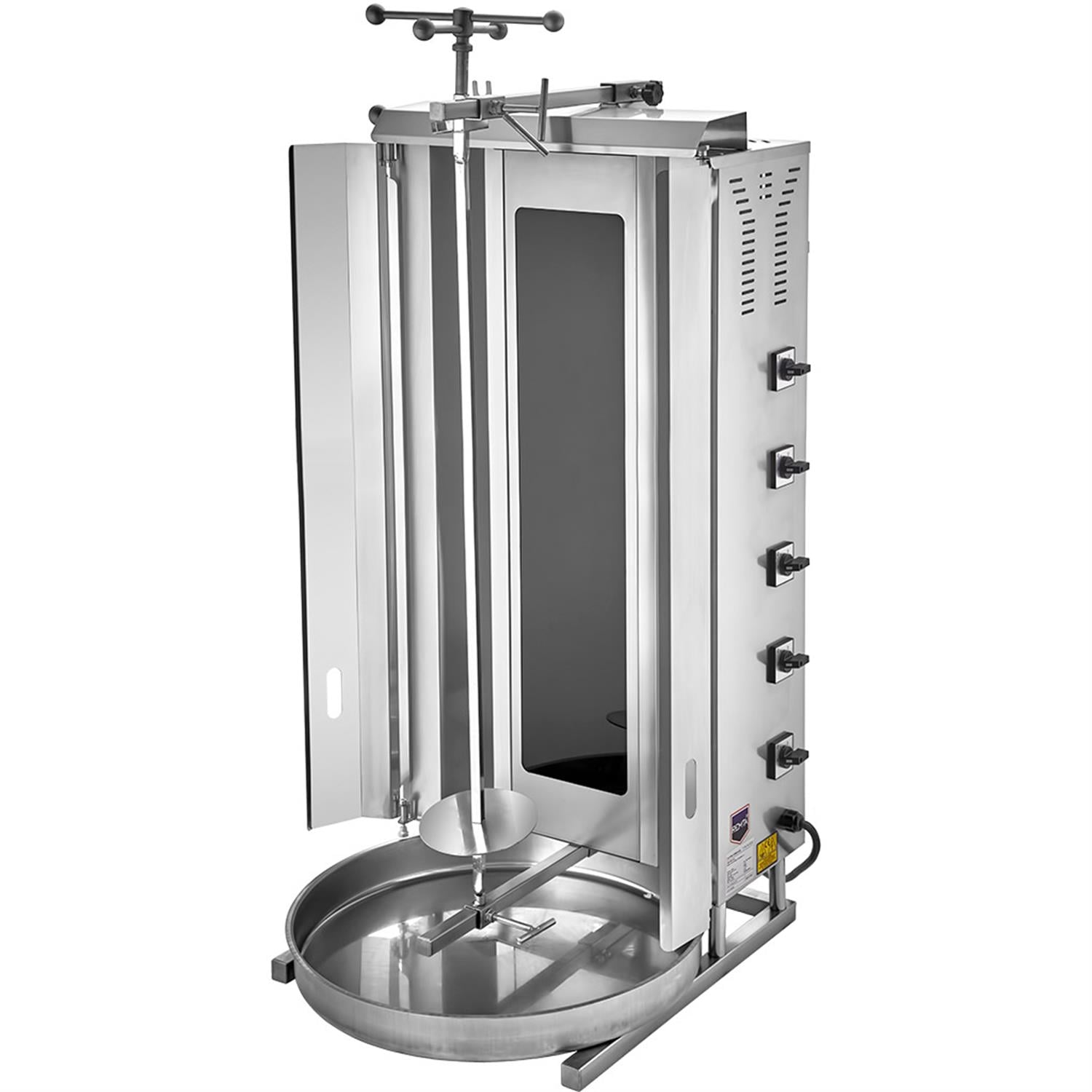 Remta 5 Radyanlı Manuel Elektrikli Döner Ocağı (Camlı)