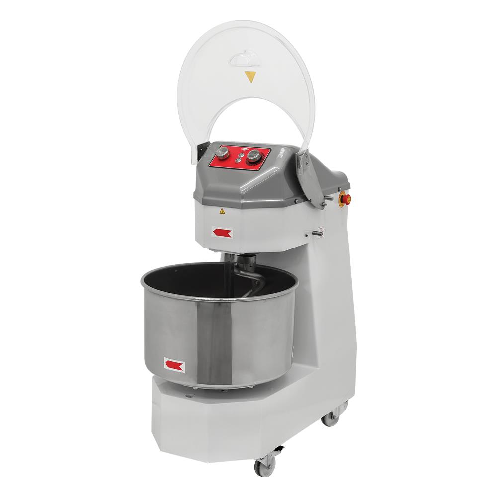 Single Speed Spiral Dough Kneader (Wheeled)