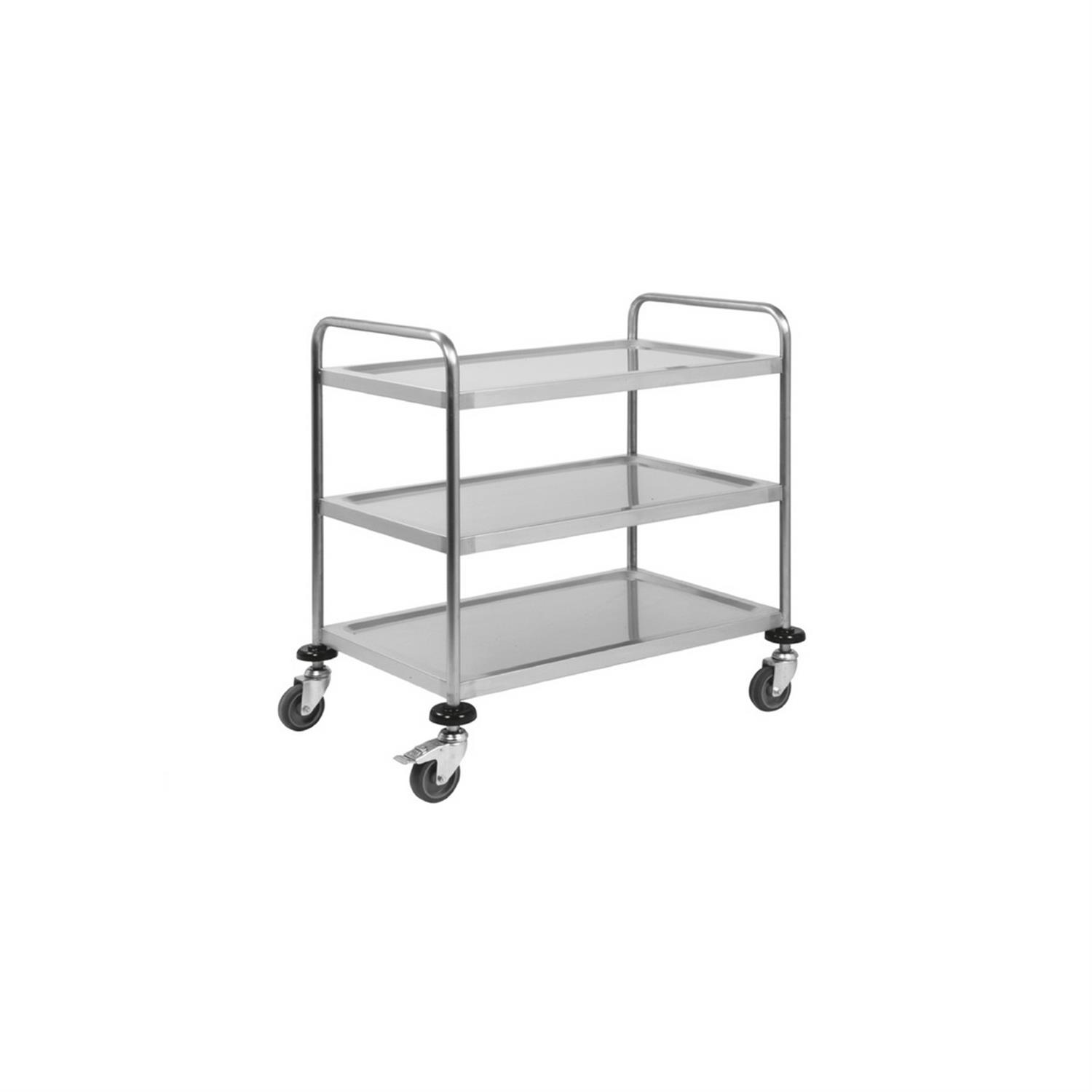 Üç Katlı Servis Arabası  AISI 304