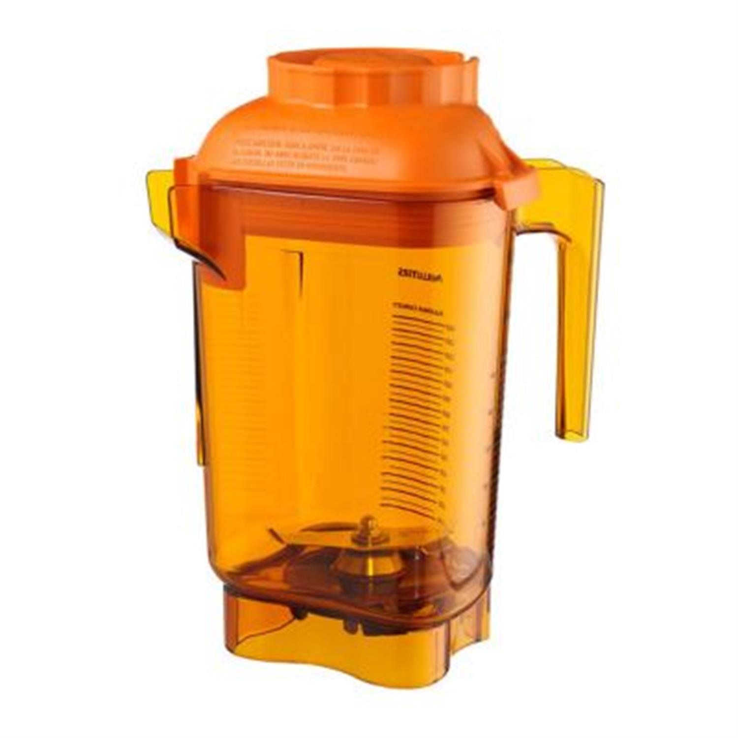 Vitamix Drink Machine Advance, Barboss, Touch Go&2, Quiet One Uyumlu Komple Hazne, 0.9 L, Turuncu