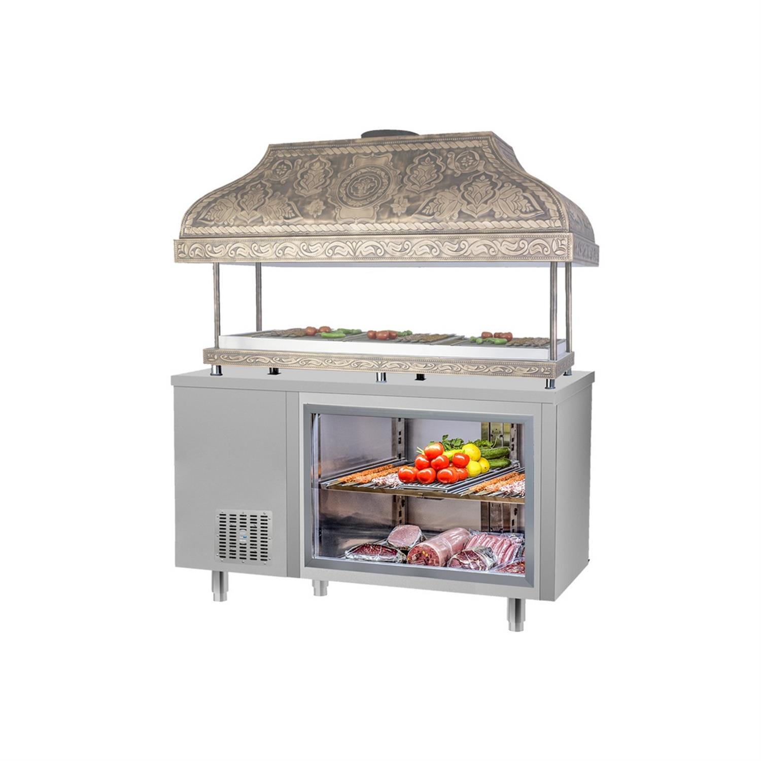 Yatay Buzdolabı Onu Camlı