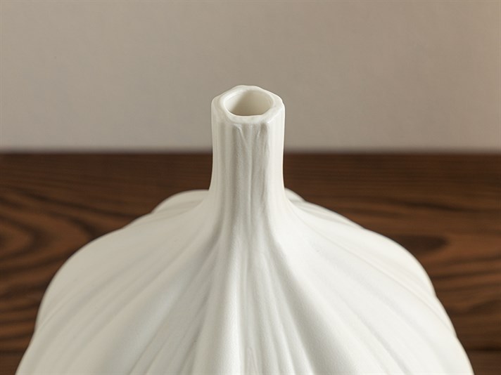 Vază , Ceramică, 14*14 *19 Cm, Argintiu