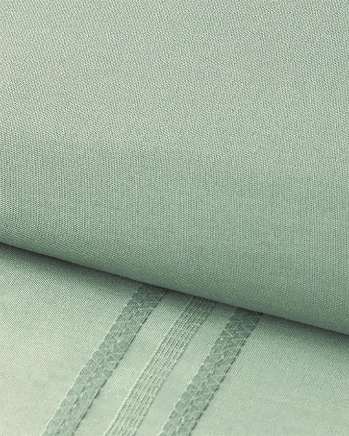  Lenjerie de pat completă, pentru două persoane, Fantasy Premium Soft, bumbac, 200x220 cm/ 160x200 cm/ 50x70 cm, verde