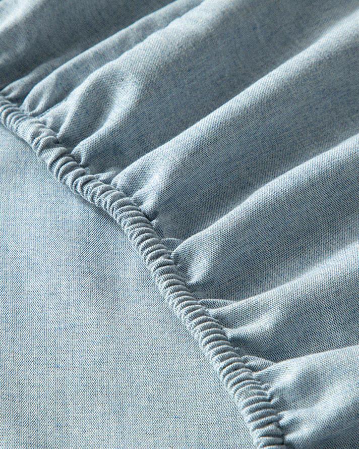  Lenjerie de pat completă pentru o persoană, Fine Lines, bumbac-viscoză-poliester, 160x220 cm/ 100X200 cm/ 50x70 cm, bej