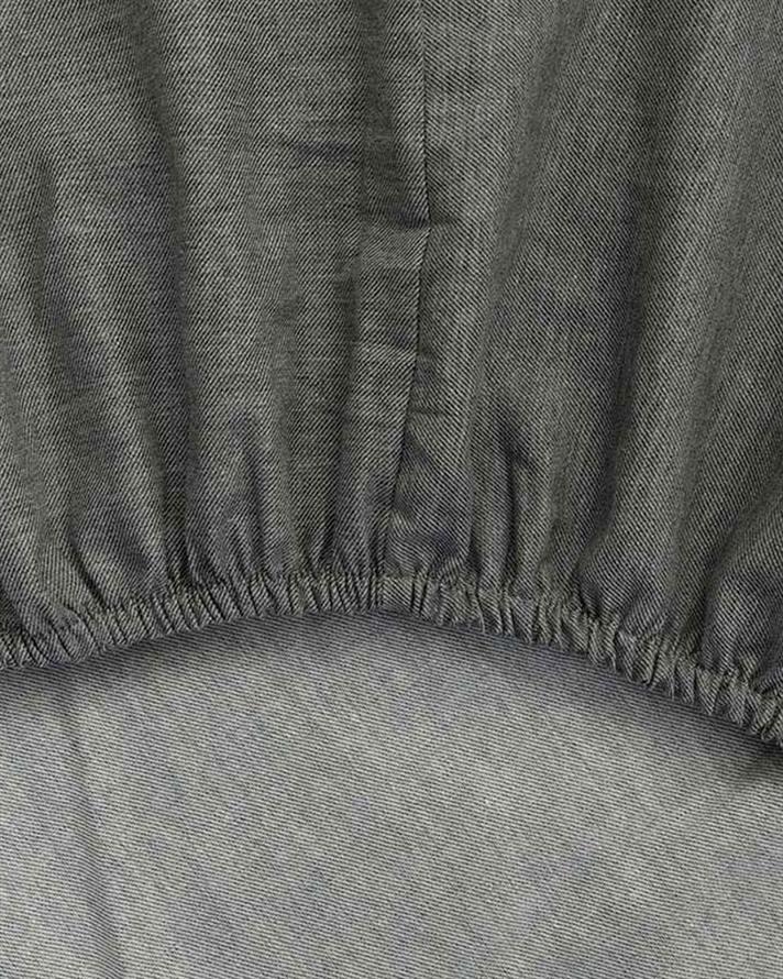  Lenjerie de pat completă pentru o persoană, Sharp Twill Suit, bumbac-viscoză, 160x220 cm/ 100X200 cm/ 50x70 cm, Gri