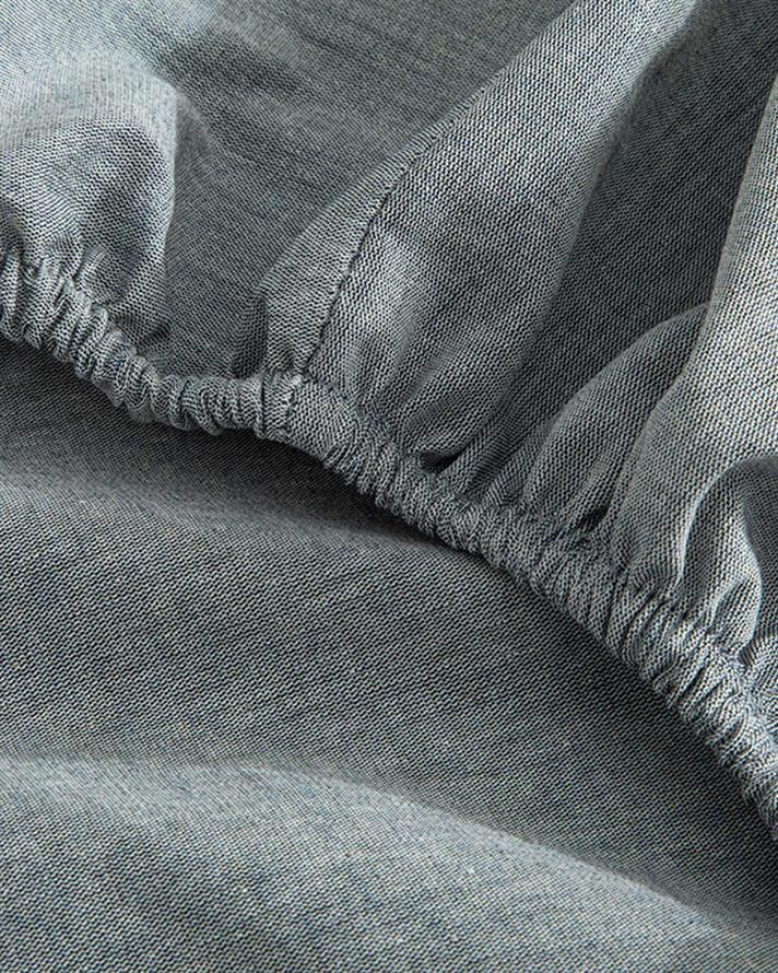  Lenjerie de pat completă pentru o persoană, Billowy, bumbac-viscoză, 160x220 cm/ 100x200 cm/ 50x70 cm, bleumarin