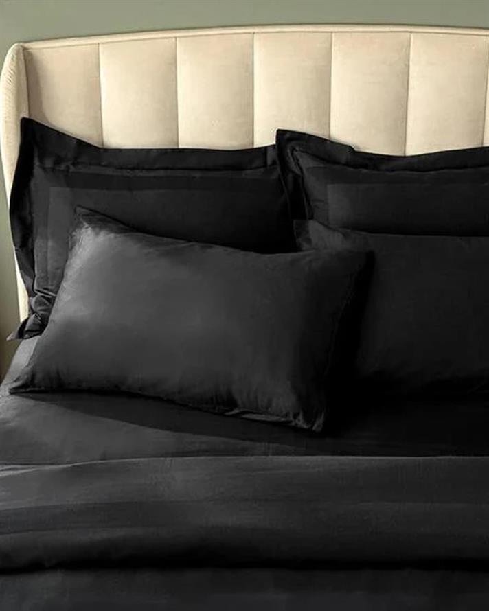  Lenjerie de pat completă,  Super King Size, 4 fețe de pernă, Vivian, bumbac satinat, 260x220 cm/ 200x200 cm/ 50x70 cm,