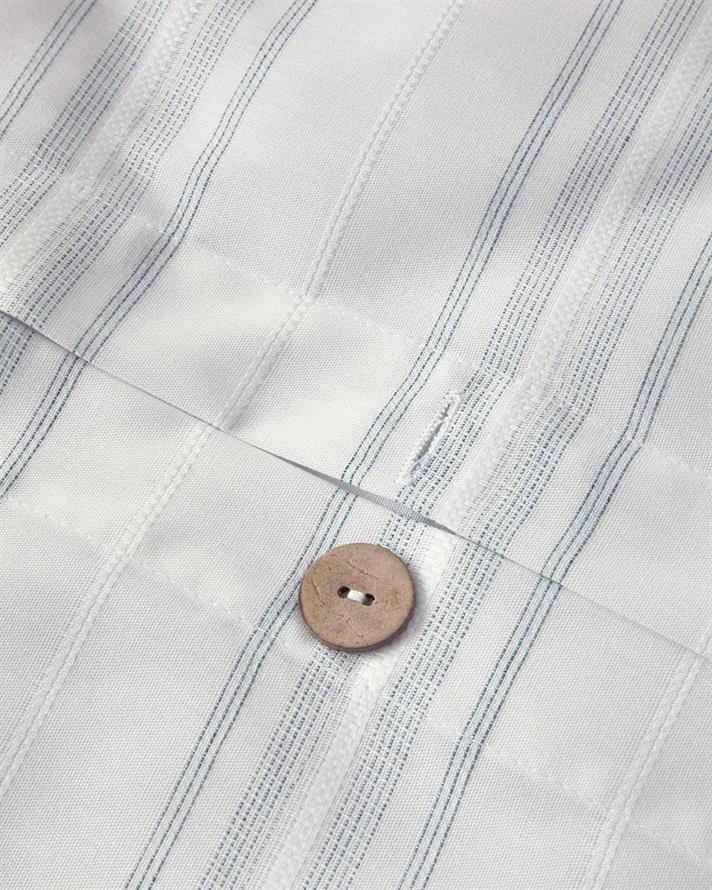  Lenjerie de pat completa King Size, Calm Stitch, bumbac-viscoza-poliester, 240x220 cm/180x200 cm/50x70 cm , verde