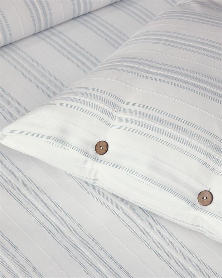  Lenjerie de pat completa King Size, Calm Stitch, bumbac-viscoza-poliester, 240x220 cm/180x200 cm/50x70 cm , verde