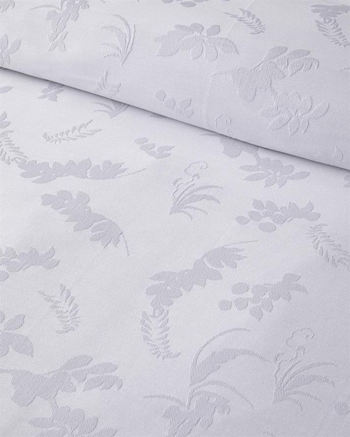  Lenjerie de pat completa pentru doua persoane, Glare, bumbac-viscoza-poliester, 200x220 cm/160x200 cm/50x70 cm, alb