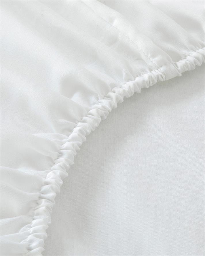  Lenjerie de pat completa pentru doua persoane, Novella, bumbac-viscoza, 200x220 cm/160x200 cm/50X70 cm , alb