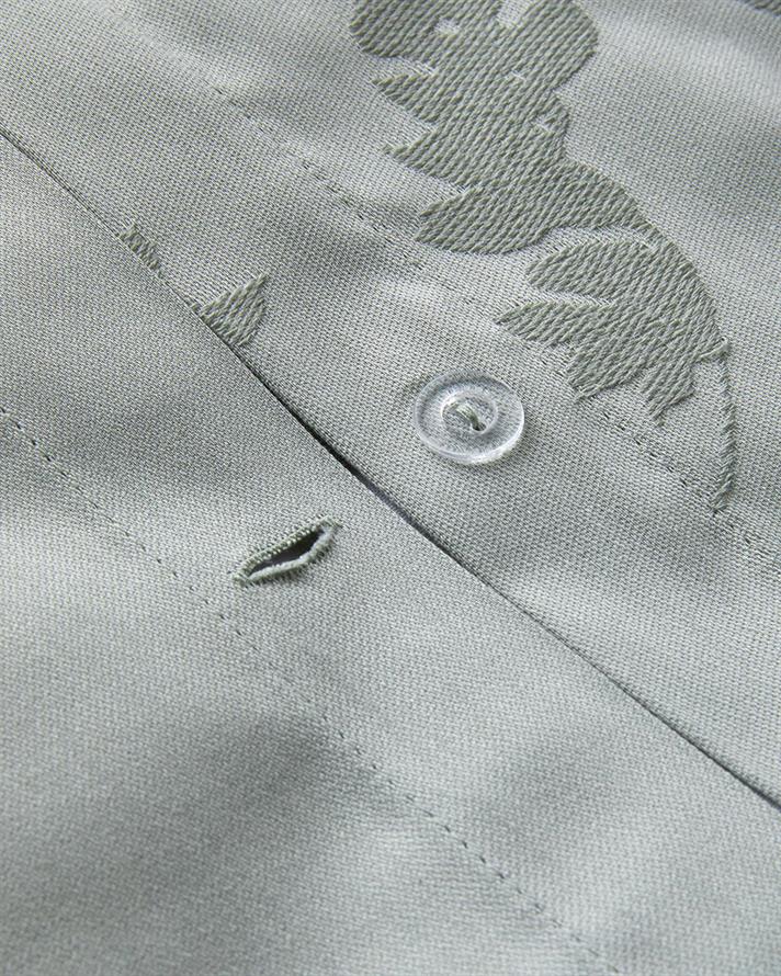  Lenjerie de pat completa pentru doua persoane, Glare, bumbac-viscoza-poliester, 200x220 cm/160x200 cm/50x70 cm, verde