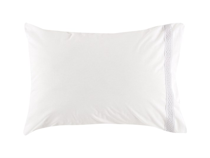 împletitură Cottony Set 2  FAȚĂ DE PERNĂ 50x70 cm White