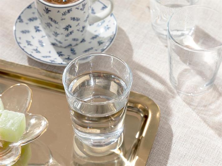 Închiriere Sticlă 6 Piese Lângă Cafea Pahar 120 ml Transparent