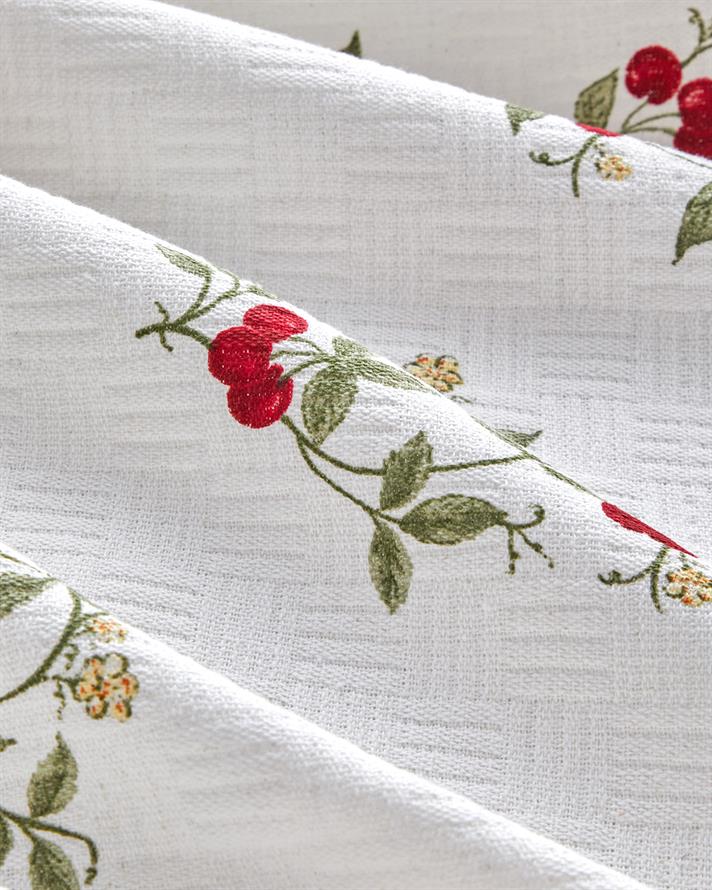 Înflorire de cireș Imprimat Cu Bumbac Single Pătură De Vară 150x220 cm Roșu