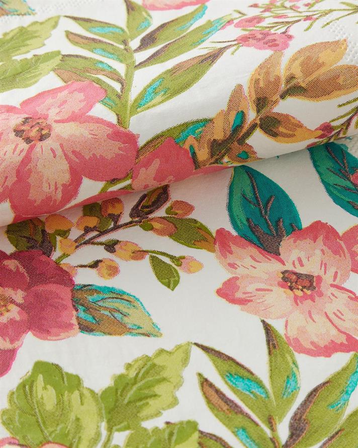 înflorit Hârtie Cu 20 Piese Șervețele De Hârtie 33x33 cm Colorat