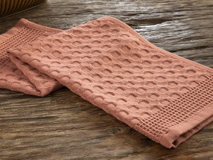 Sunny Cotton Drying Cloth 30x50 cm Terracotta