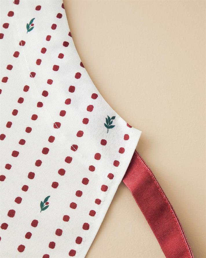 Poliester  ȘORȚ DE BUCĂTĂRIE 65x75 cm Alb.