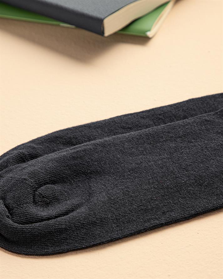 Șosete lungi, pentru bărbați, 1 pereche, Basıc Cotton, poliester, mărimea, 40-44, bleumarin