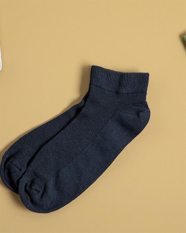 Șosete scurte, pentru bărbați, 1 pereche, Basic Comfort, bumbac-poliamidă-elastan, mărimea, 40-44, bleumarin