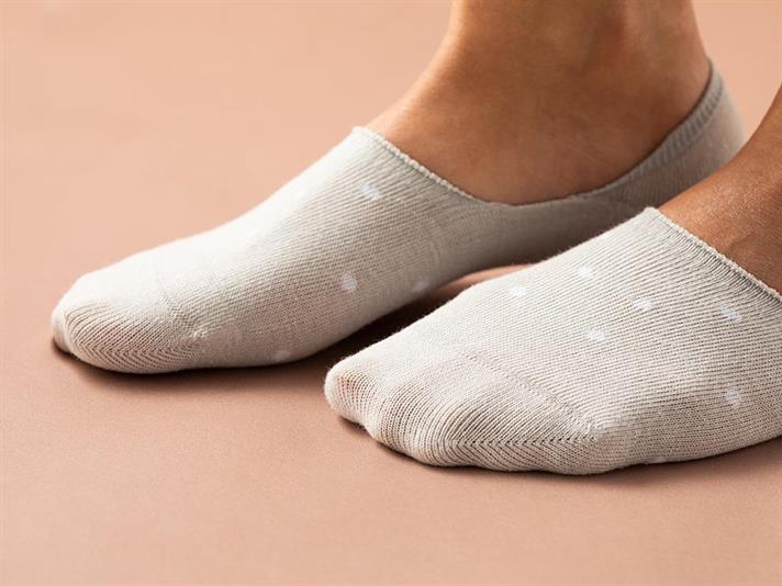 Jade Cotton Women Ballet Socks 36-40 Gray