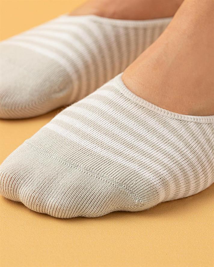 Victorian Cotton Women Ballet Socks 36-40 Gray