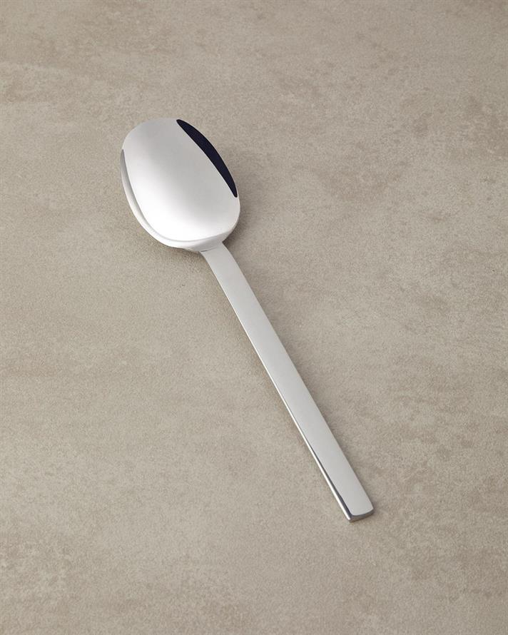 Set tacamuri, Troy, 18 buc pentru 6 persoane, otel inoxidabil 18/10, argintiu