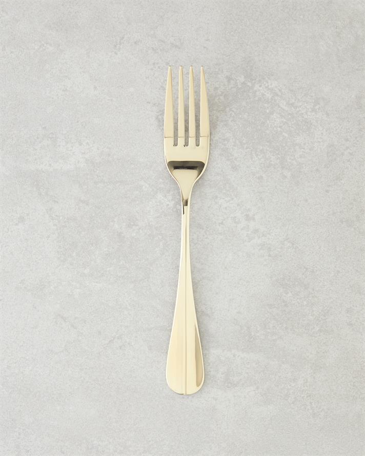 Set tacamuri, Azul, 18 buc pentru 6 persoane, otel inoxidabil 18/10, auriu