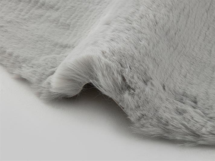 Nebula Acrilic Covor Din Blană 100x160 cm Gri Deschis