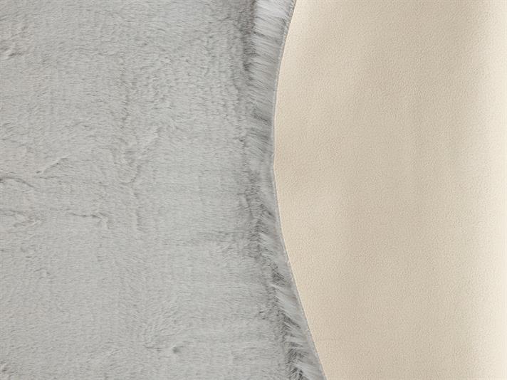 Nebula Acrilic Covor Din Blană 100x160 cm Gri Deschis