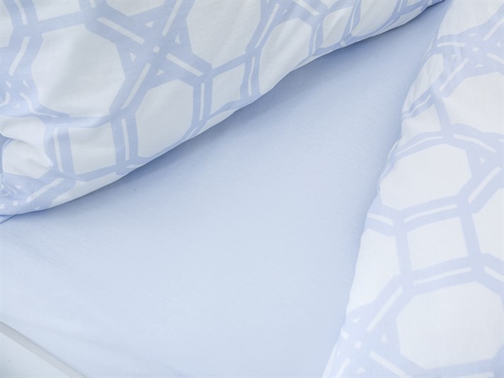 Adelmo Bumbac Double Set Lenjerie De Pat 200x220 cm Lila